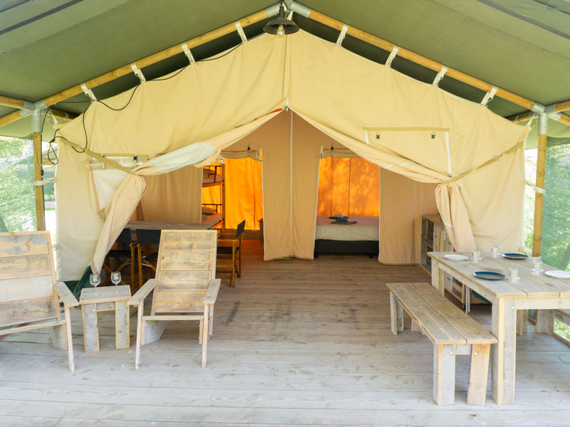 Terrace Safari tent mini camping Chill-Outdoor Perarrúa
