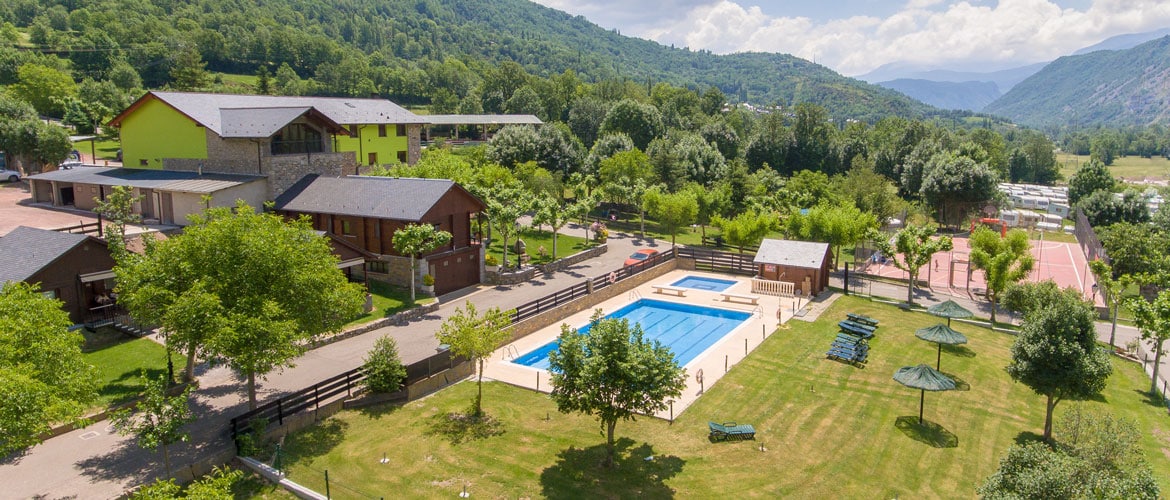 Camping Sesué, Accommodatie Chill-Outdoor