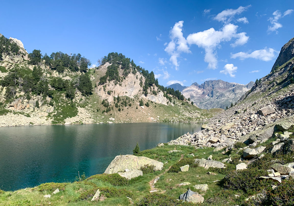 Bergmeren in de vallei van Benasque