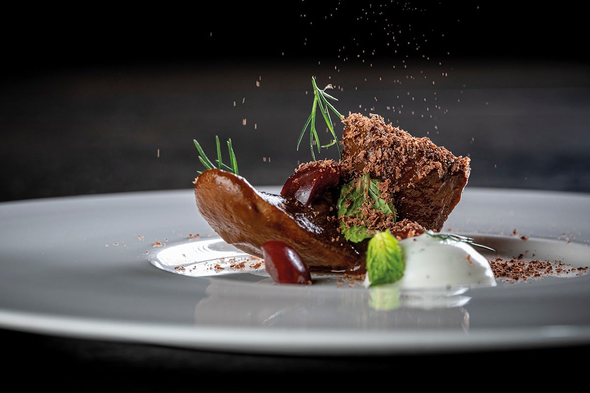 Gerecht Michelin restaurant Ansils, Valle de Benasque